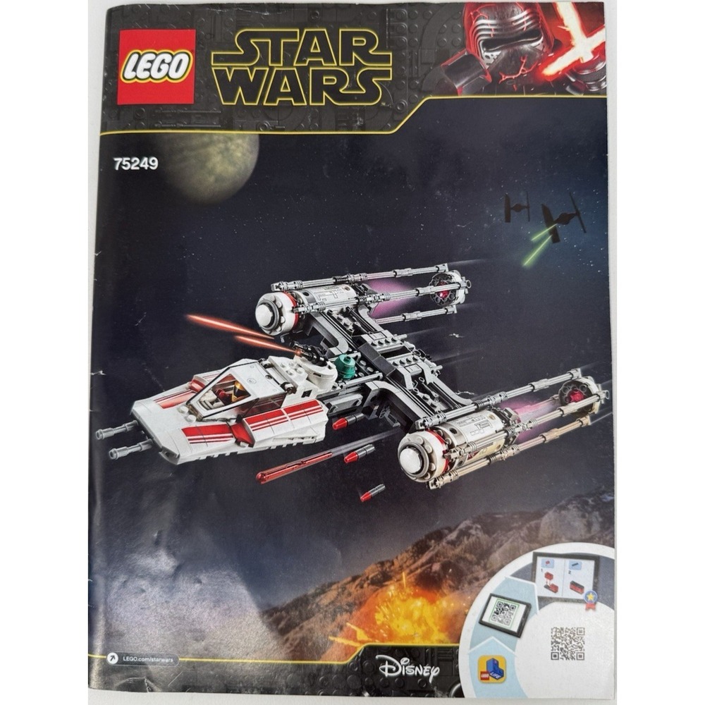 LEGO Star Wars 75249 Instruction Manual‎ Booklet Authentic Original